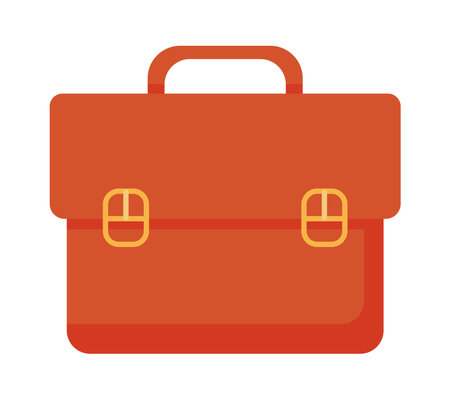 business briefcase iconのイラスト素材