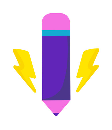 creativity pencil iconのイラスト素材