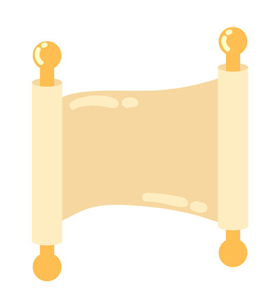 antique parchment iconのイラスト素材