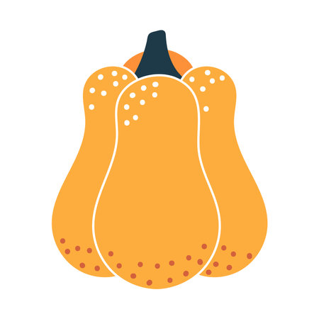 pumpkin food iconのイラスト素材