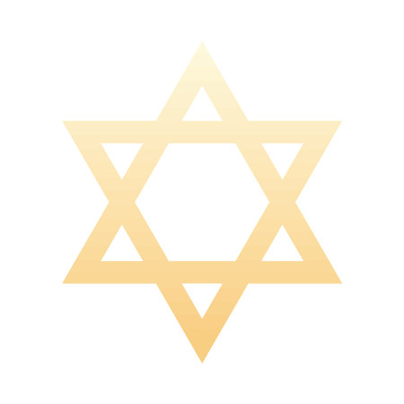 Jewish Star of Davidのイラスト素材