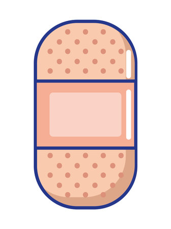 medicine bandageのイラスト素材