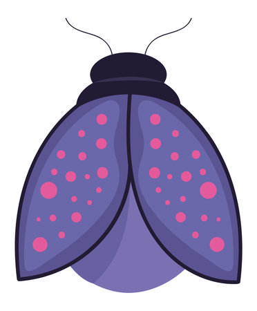 bug flat iconのイラスト素材