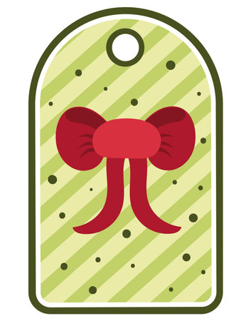 christmas bow dealのイラスト素材