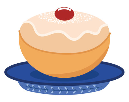 donut icon isolatedのイラスト素材