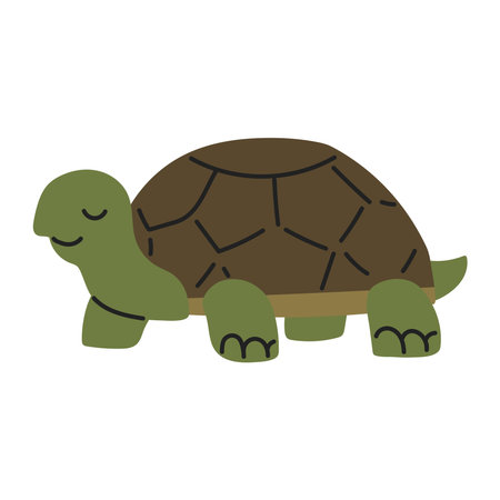 turtle animal iconのイラスト素材