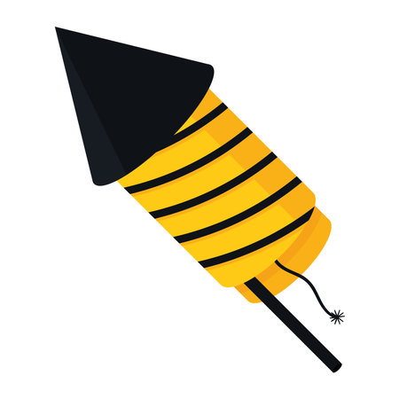fireworks celebration iconのイラスト素材
