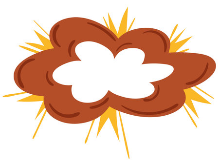 explosion danger iconのイラスト素材