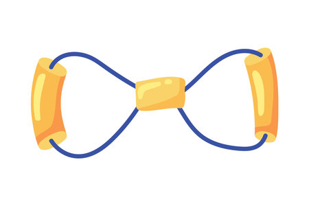 elastic band gymのイラスト素材