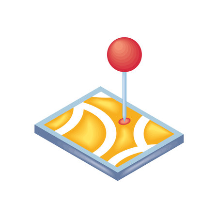 map you are here pinのイラスト素材