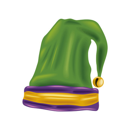 joker hat mardi grasのイラスト素材