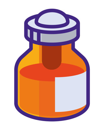 medical dropper iconのイラスト素材