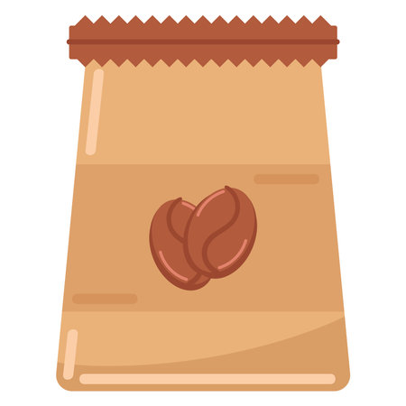 coffee pack iconのイラスト素材