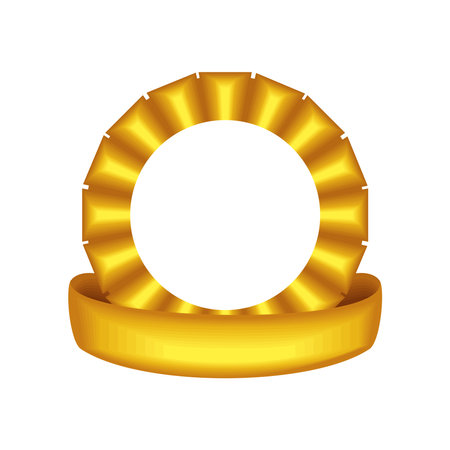 golden award bannerのイラスト素材