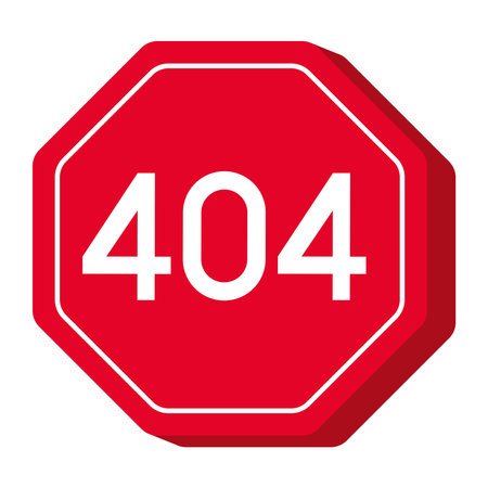 tech error 404 sign
