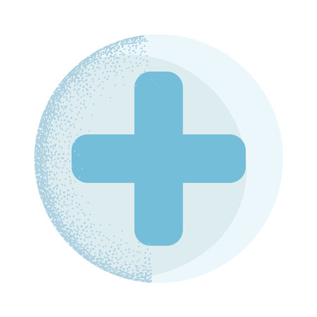 medicine cross signのイラスト素材