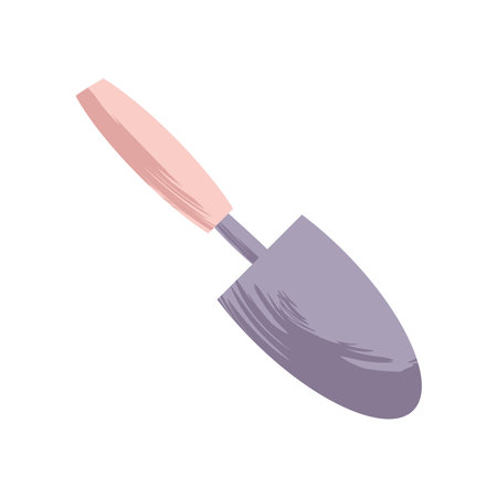 gardening shovel iconのイラスト素材