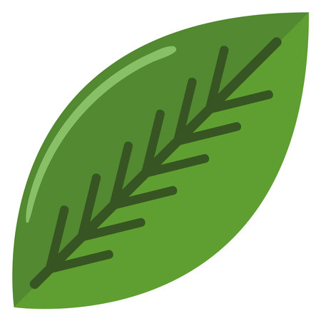 leaf icon isolatedのイラスト素材