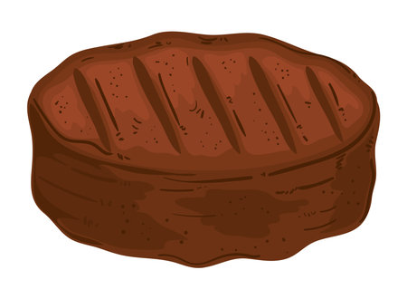 meat grill iconのイラスト素材