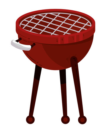 bbq grill iconのイラスト素材