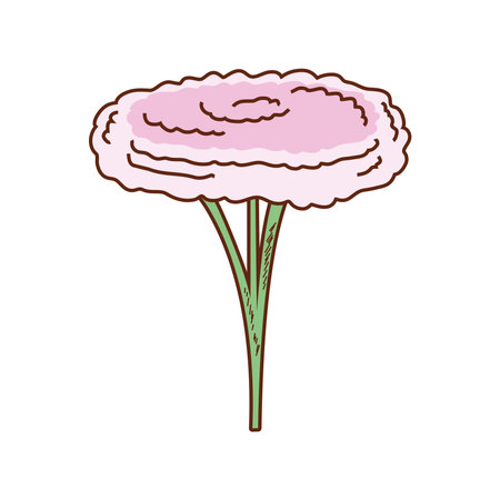 flower icon isolatedのイラスト素材