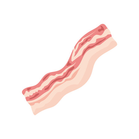 grill bacon iconのイラスト素材