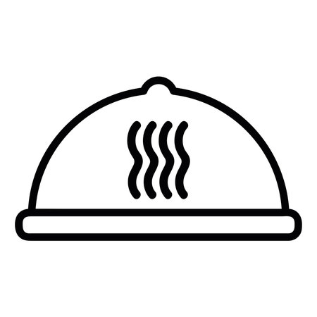 food plate iconのイラスト素材
