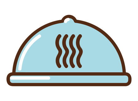 food plate iconのイラスト素材