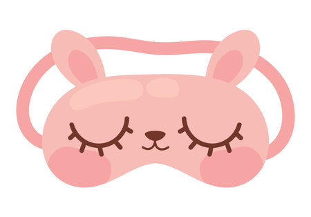 sleep mask iconのイラスト素材