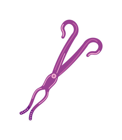 scissors laboratory iconのイラスト素材