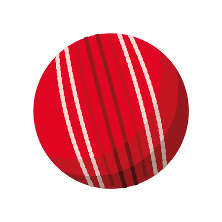 cricket ball sportのイラスト素材