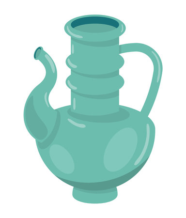 indian teapot iconのイラスト素材