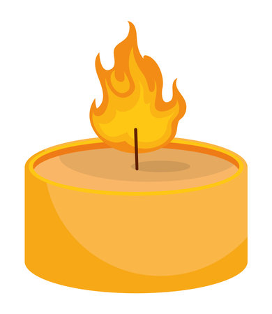 light candle iconのイラスト素材