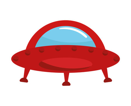 ufo space iconのイラスト素材