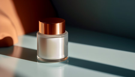 Moisturizer bottle, beauty treatment for healthy skin generated by artificial intelligenceの素材