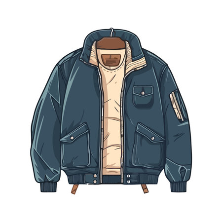 fashionable jacket for menのイラスト素材