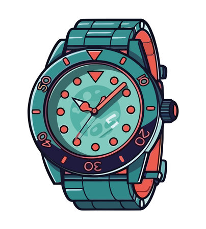 Watch the clock for successのイラスト素材