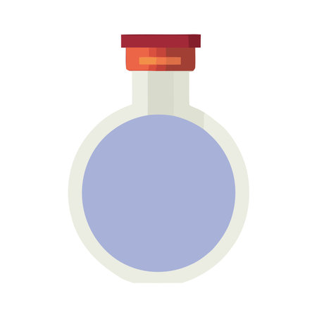 Flat pharmacy icon symbolizing healthcare and medicineのイラスト素材