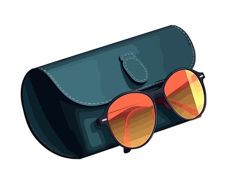 Sunglasses vector icon, modern fashion accessory designのイラスト素材