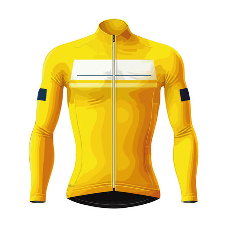 yellow suit running fastのイラスト素材