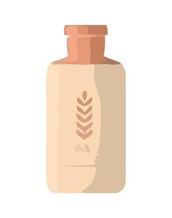 Medicine bottle icon liquid drink for healthcareのイラスト素材