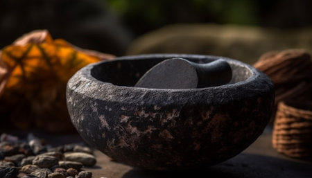 Nature medicine organic leaf, spice, wood, plant, freshness, herbal medicine generated by artificial intelligenceの素材