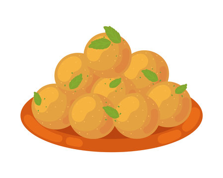 til ladoo lohri iconのイラスト素材