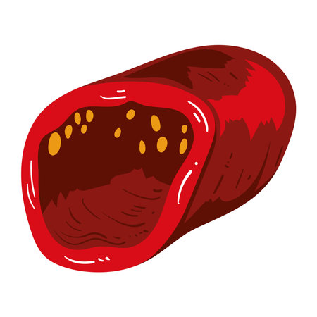 half jalapeno seasoningのイラスト素材