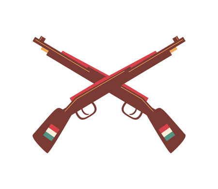 revolucion mexicana weaponsのイラスト素材