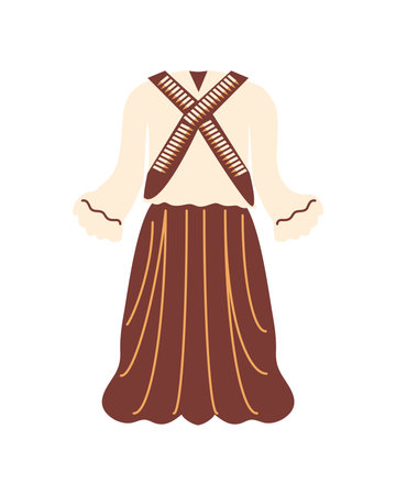 revolucion mexicana clothingのイラスト素材