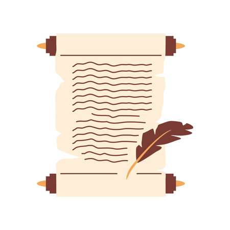 revolucion mexicana parchmentのイラスト素材