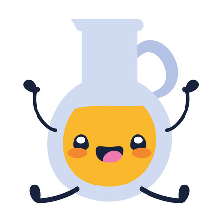 hanukkah character oilのイラスト素材
