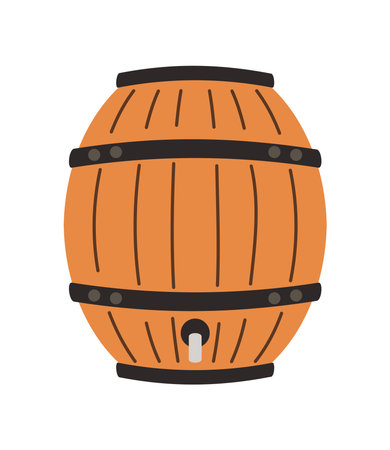 germany beer barrelのイラスト素材