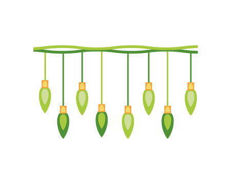 idul fitri light decorationのイラスト素材
